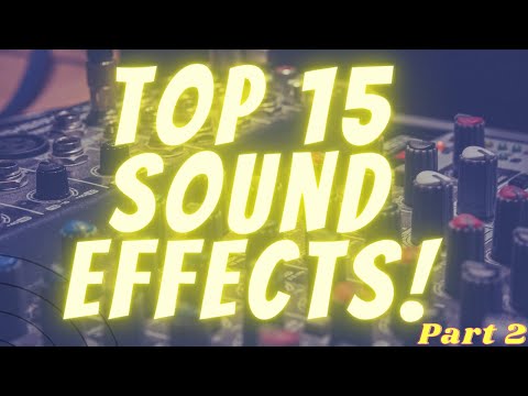 Youtuberların Kullandıkları Ses Efektleri TELİFSİZ TOP 15 Ses efektleri PART2 🔊 TOP 15 SOUND EFFECTS