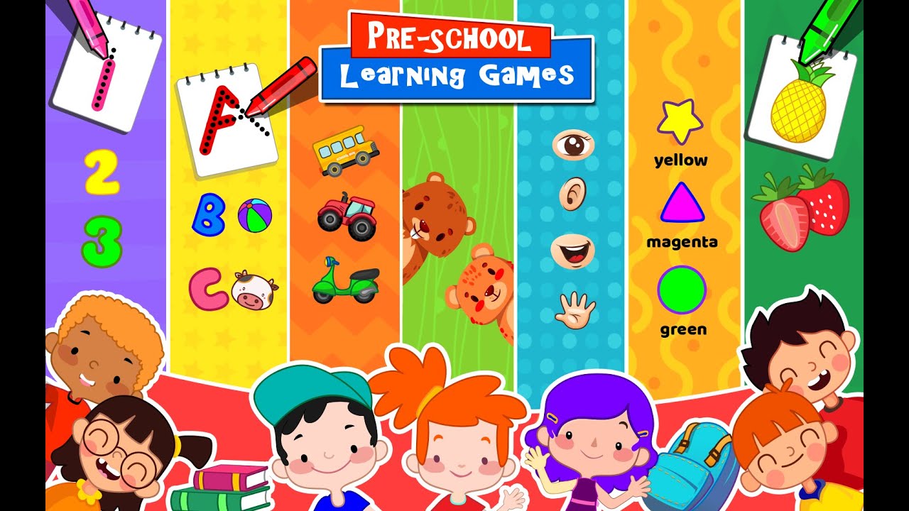 Free games for kids for iPad, mobile, tablet and Android 