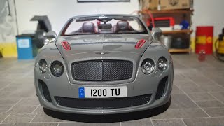 #Bentley Continental Supersports Convertible ISR 1:18