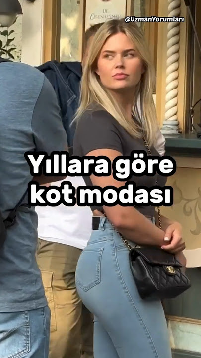Yıllara göre kot modası👖