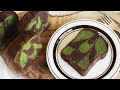 (마블 예쁘게 만드는 법 이 영상 하나로 싹 정리) 초코나무숲 파운드 만들기 Matcha &amp; Chocolate Pound Cake