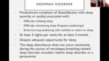 Sleep/Wake Disorders