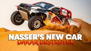 Nasser Al-Attiyah Introduces His T1+ Toyota Hilux: Dakar Destroyer