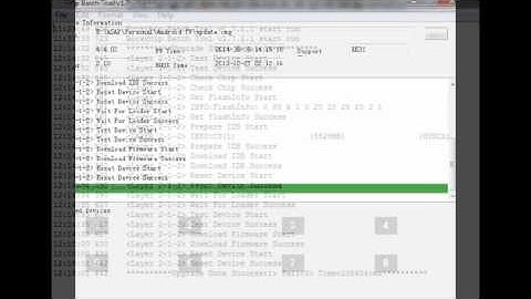 Firmware Upgrade Log - Android TV CS918