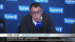 Sandwich ou hamburger : qui est le meilleur pour la santé ? Jean-Michel Cohen