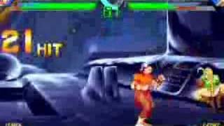 X-men vs Street Fighter Gameplay #10