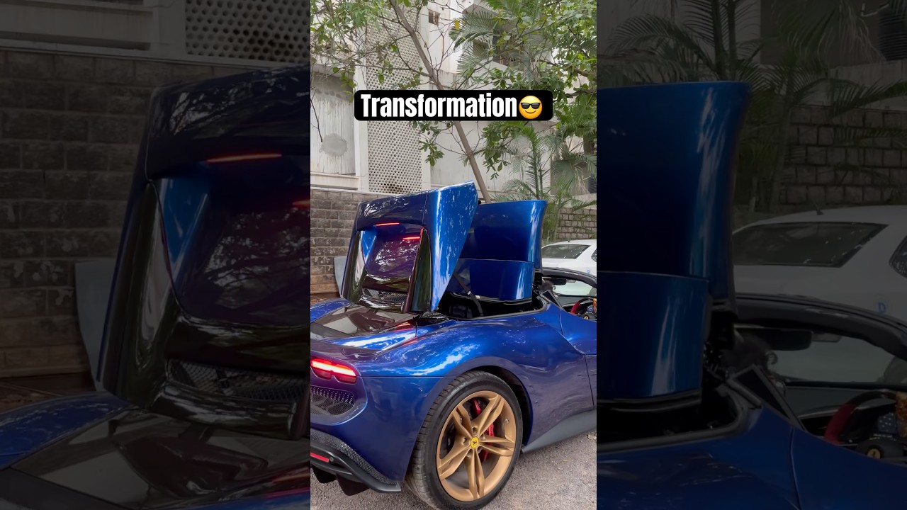 Ferrari Transformation 😎