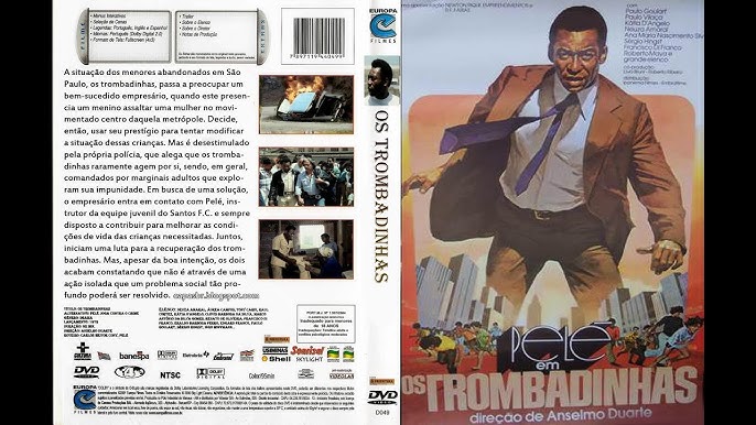 Filme Nacional: Os Trombadinhas (18/02/1980) (Homenagem Ao Pelé)