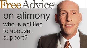 Alimony - Who is Entitled to Spousal Support?