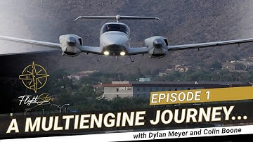 A Multiengine Journey... Episode 1 - A Hectic Departure / Steep Turns / Slow Flight