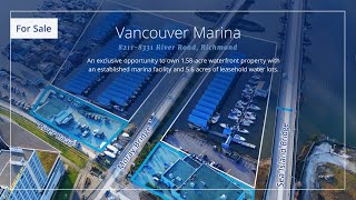 For Sale | Vancouver Marina – 8211-8331 River Road, Richmond, BC