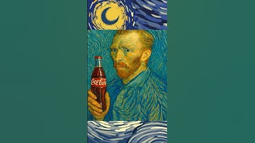 Van Gogh Passing the Coke in this Masterpiece. #vangogh #cocacola #ARTvsAI #artificialintelligence