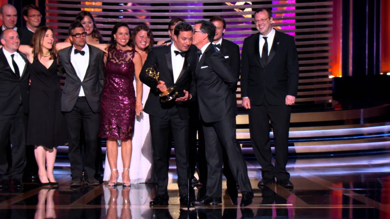 television academy los angeles The Colbert Report Wins for Variety Series