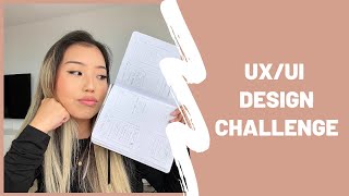 UX/UI design challenge that got me a job
