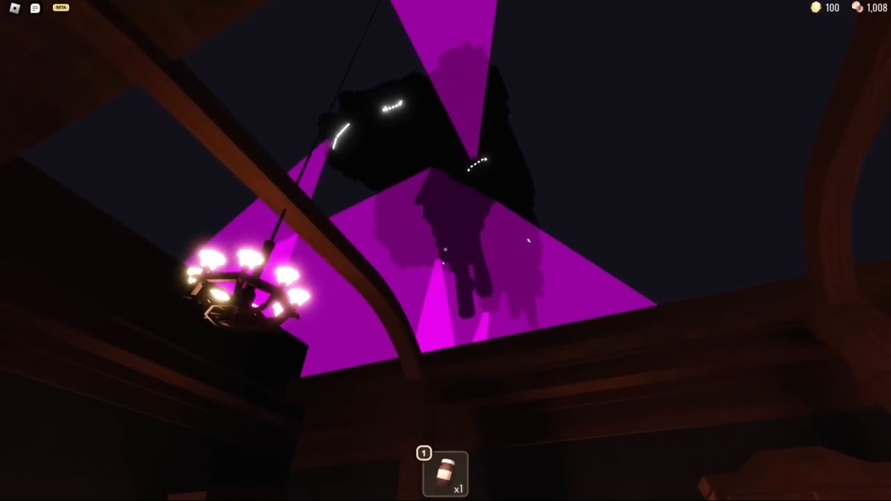 Minecraft wither storm in Roblox doors & pls donate