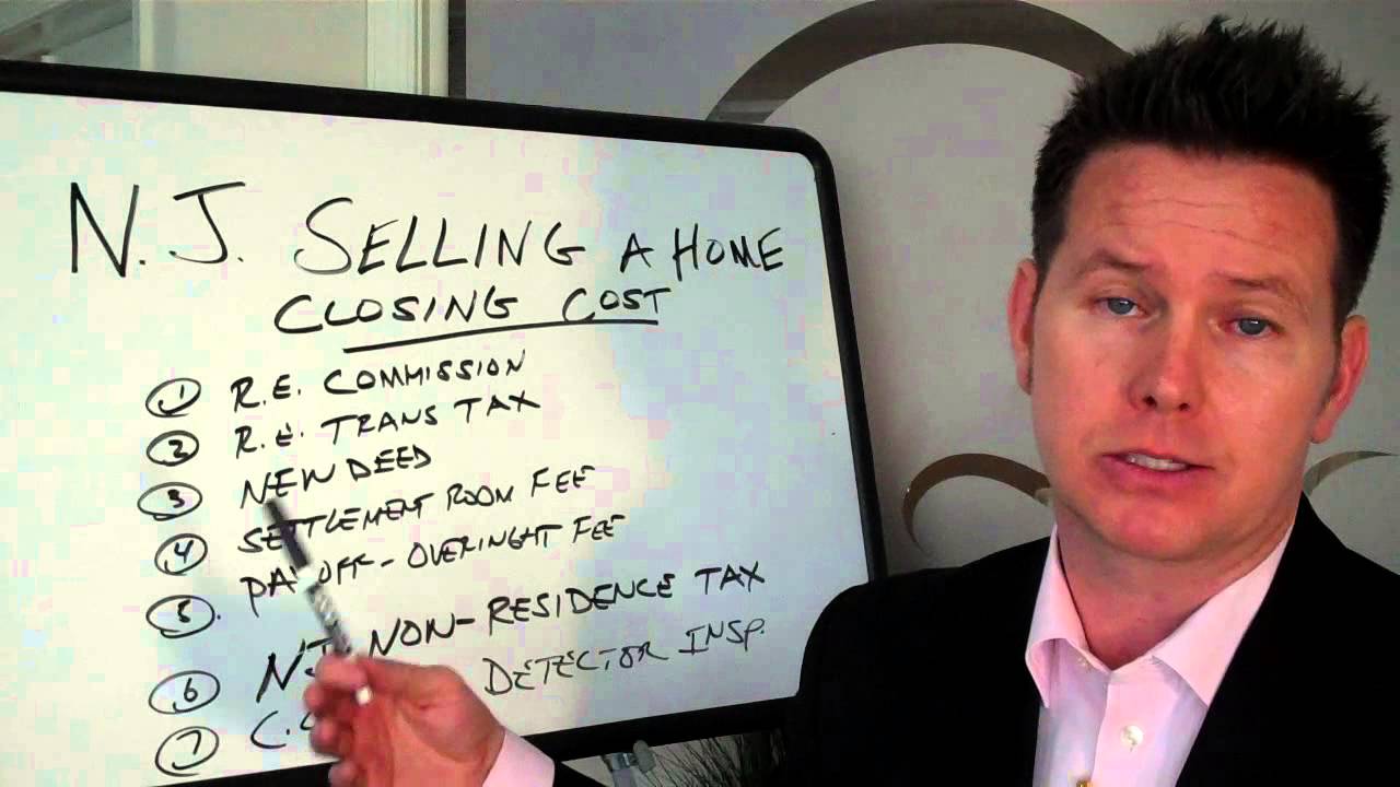 Seller Closing Costs in New Jersey Jeff Quintin YouTube