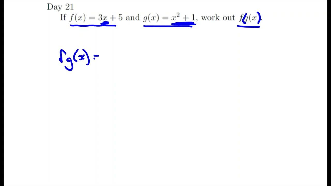Further maths gcse 30 day countdown day 22 youtube