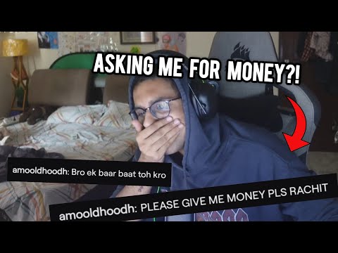 Guy kept asking me for MONEY on livestream