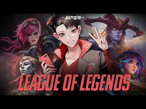 【League of Legends / 初心者】ジャングル筋をでかくする【Vtuber/矢崎龍弥】