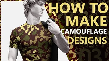 How To Make Camouflage In Photoshop and Illustrator