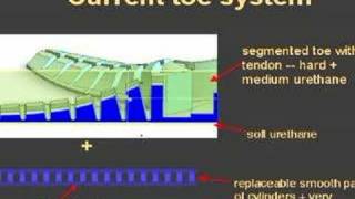 StickyBot walking up glass