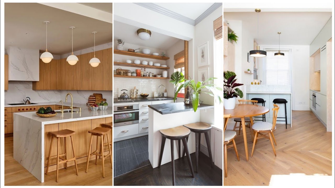 Fabulous small kitchen interior decorating ideas | ALLURING SPOT - YouTube