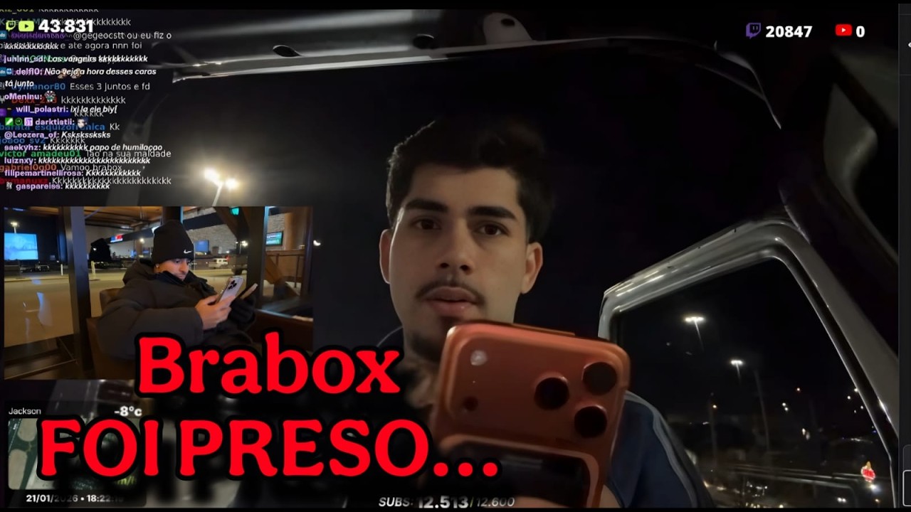 CORINGA teve que ligar pro BRABOX E GABE part 8