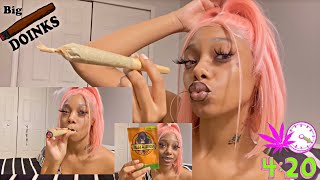 420 I Stuffed A Big Blunt Smoke Session