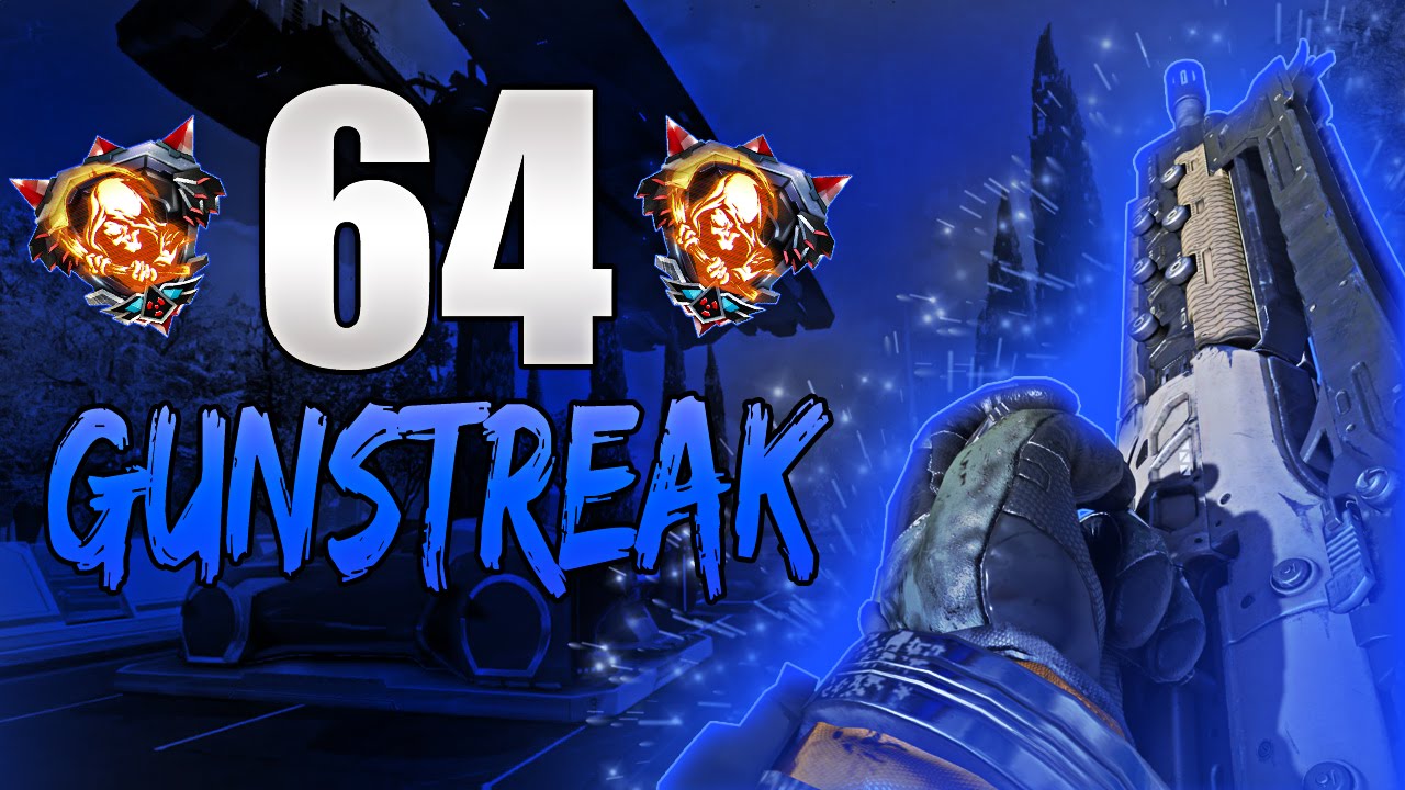 Black Ops 3: 64 GUNSTREAK! w/ M8A7 (Solo Nuclear Gameplay)