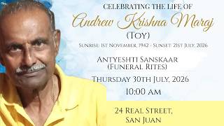 The Funeral Service of Andrew Krishna Maraj (Toy)