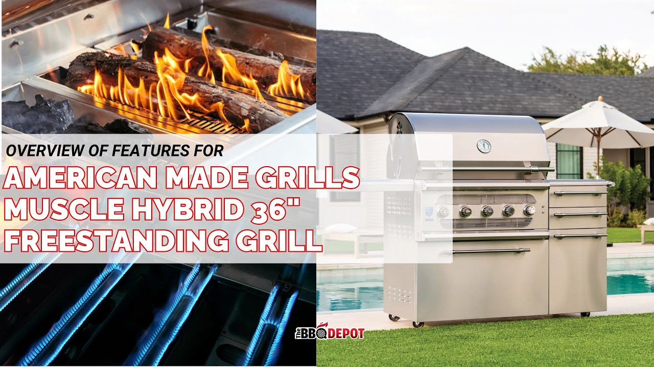 Грили American Made Hybrid Muscle 36 дюймов | ПОЛНЫЙ ОБЗОР