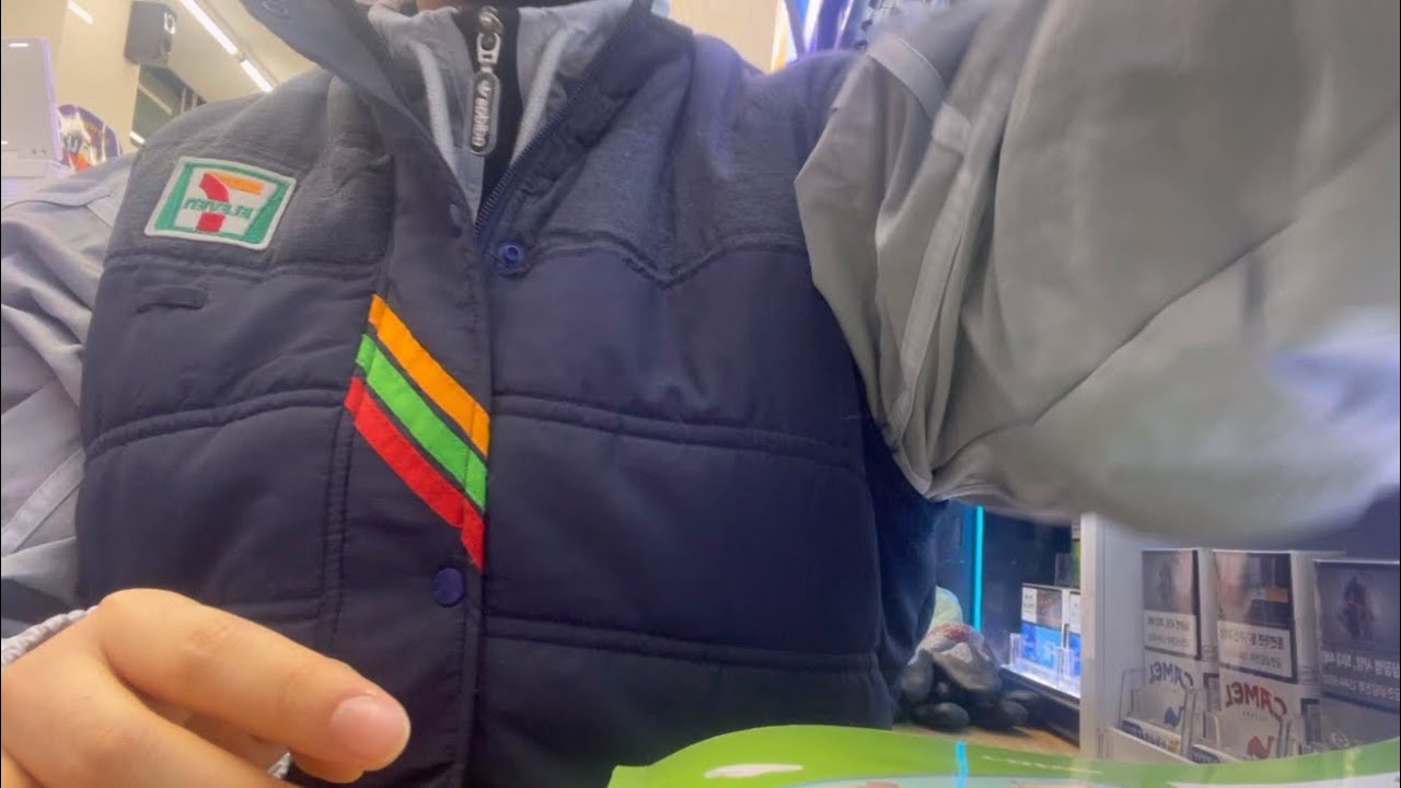 편의점에서 몰래하는 ASMR