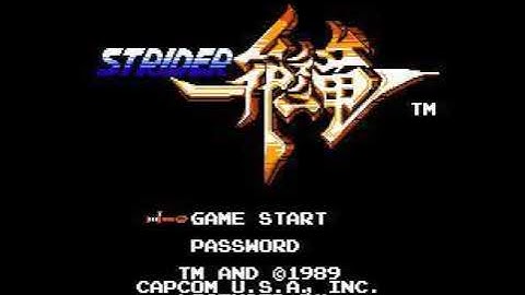 Strider Hiryu - Opening Theme 2A03 Mega Man Style Remix