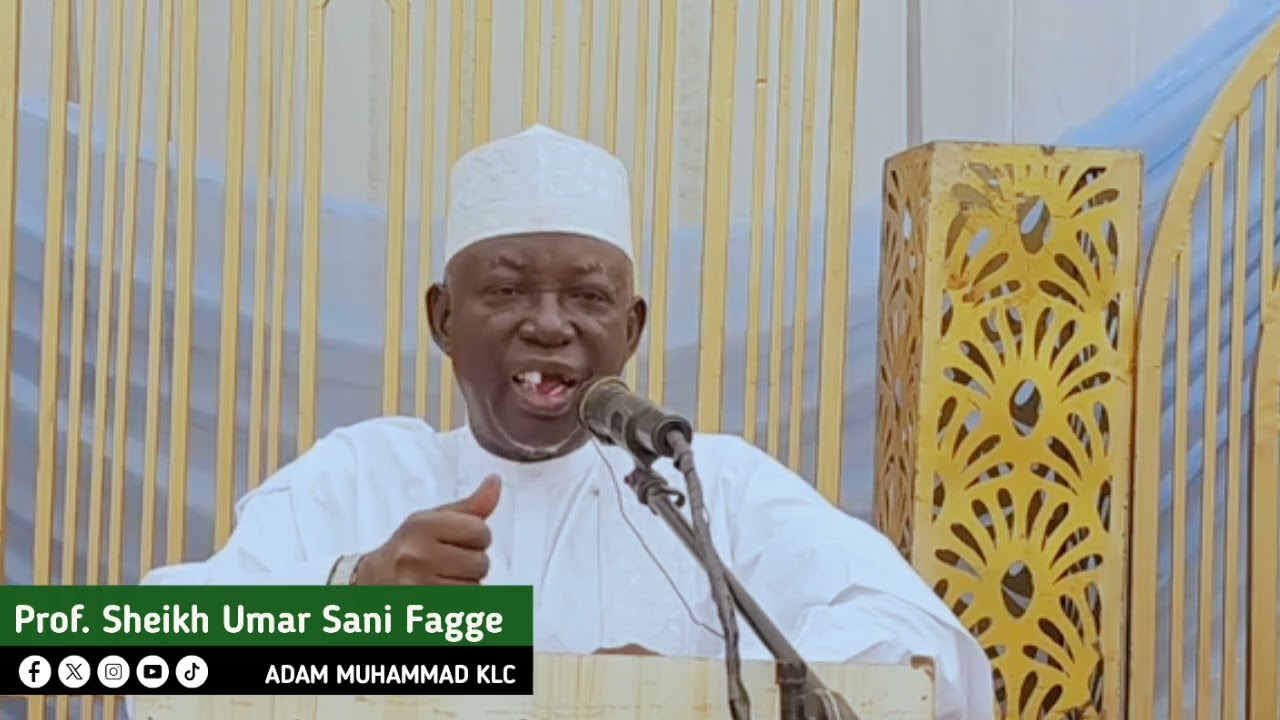 Prof Sheikh Umar Sani Fagge 