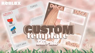 How To Make A Custom Template [ ROBLOX DESIGNING ] News