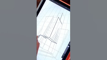 Sketch Like A Pro😎 In Procreate #shorts #procreate #digitalart #satisfying #asmr #perspective