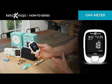 Testing Demonstration with the Keto-Mojo GK+ Blood Glucose & Ketone Meter