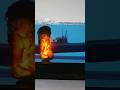 SUBMARINE EXPLOSION DIORAMA Watch Full video ☝️☝️☝️ #short #diorama #resinart #submarine