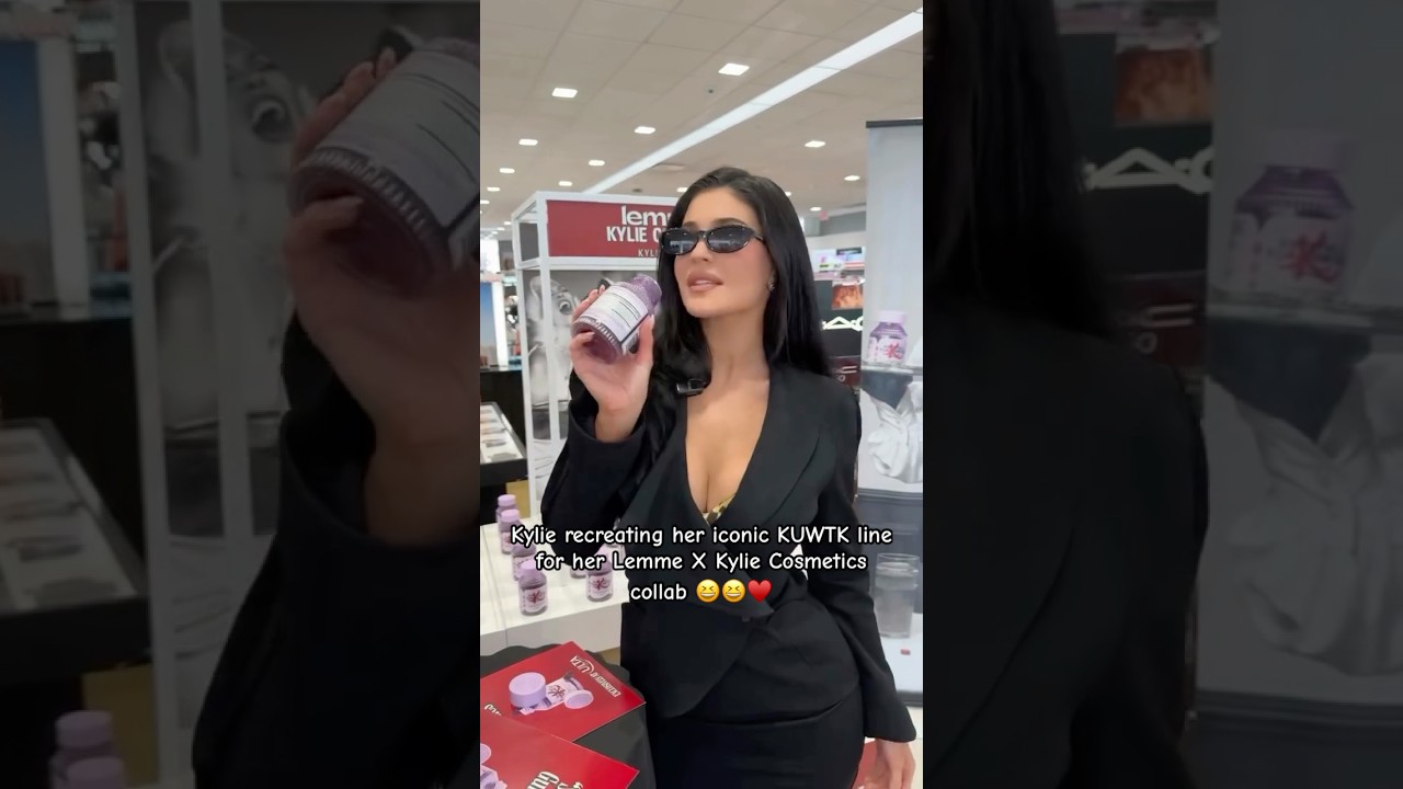 Кайли воссоздает свою культовую линию из KUWTK для коллаборации Lemme X Kylie Cosmetics 