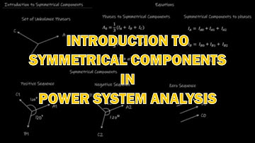 Introduction to Symmetrical Components in Power System Analysis