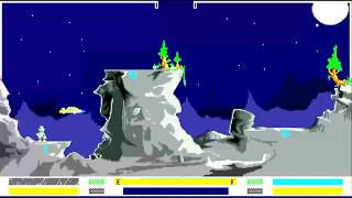 AMIGA GTAXI G TAXI Unfinished but good Space Taxi clone By Paul Trauth lha