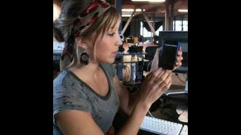 TechTartRachel using the NEW UStream Live Stream Application