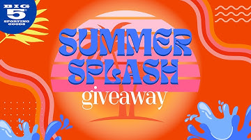 Summer Splash GIVEAWAY!