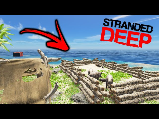 Stranded Deep on X: A new experimental build (0.64.00) is now with a new  Hog, Giant Crab, Localization and more!    / X