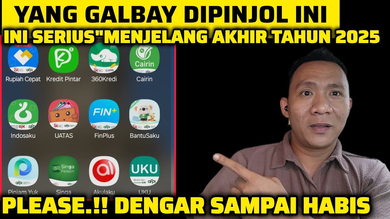 Ini Serius..!! SEMUA YANG GALBAY PINJOL,DENGAR INI-MENJELANG AKHIR TAHUN 2025...