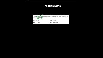 SIGNIFICANT FIGURES | Dimensions | Error| Numericals#neet #jee #shorts #neetpreparation @PHYSICSDONE
