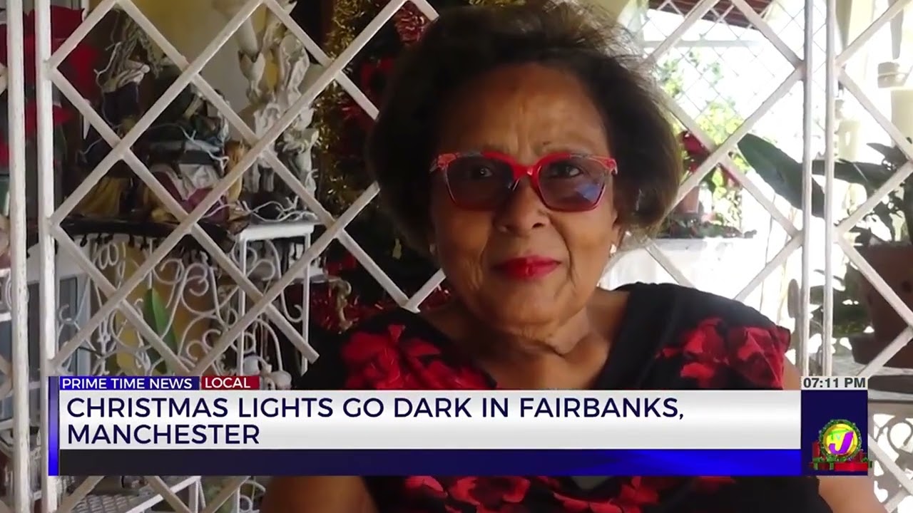 Christmas Lights Go Dark In Fairbanks, Manchester | TVJ News