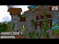 S1:E26 || Castle Gatehouse and Inn || Minecraft 1.14.4 Survival ||