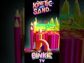 ⭐🔤 Bowling Ball Rolls Through Kinetic Sand Alphabet Learning Fun | Binkie TV