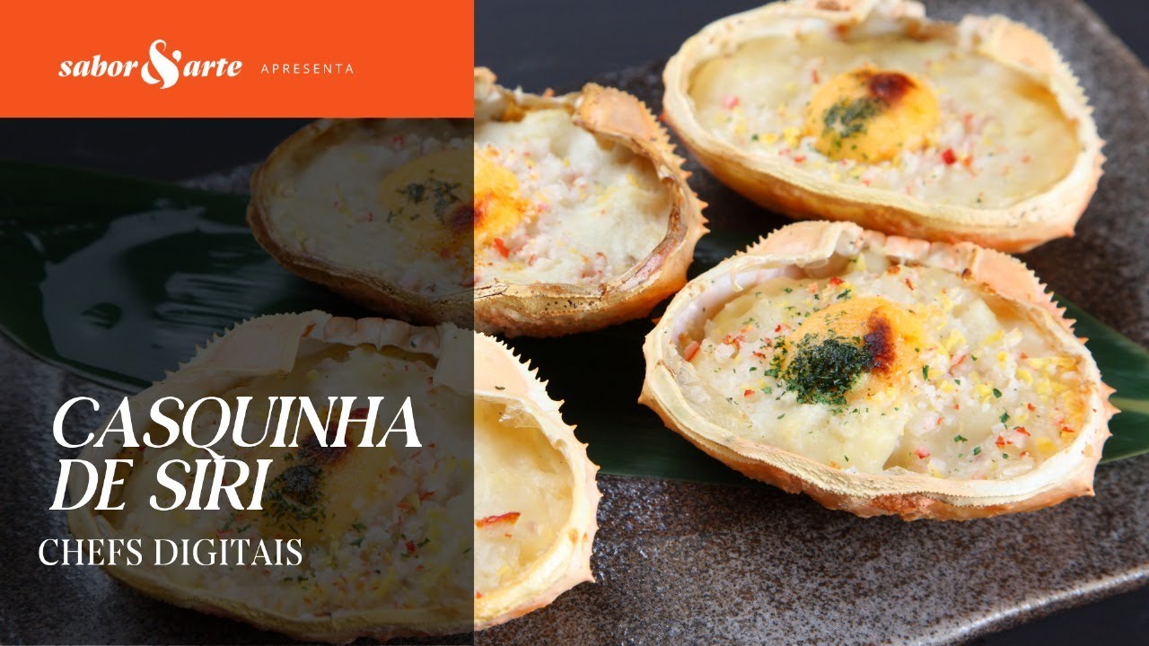Casquinha de siri | Chefs Digitais com Luiza Zaidan (E02)
